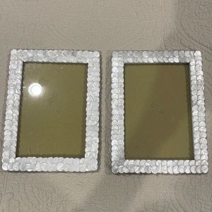 2 5x7 Pearl frames.